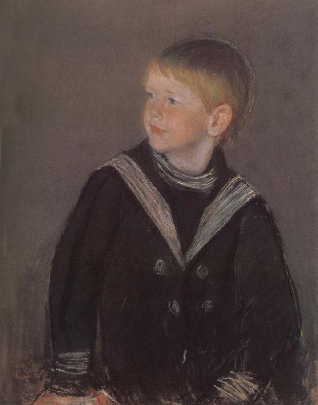 Mary Cassatt Boy wearing the mariner clothes